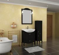 Мебель АСБ Мебель Флоренция 65 без витража, черный