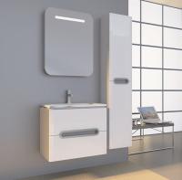 Комплект мебели для ванной Ювента Prato 65 белый