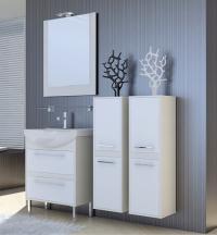 Комплект мебели для ванной Ювента Modena 65 Woodline crema
