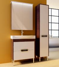 Комплект мебели для ванной Ювента Monza 65 Venge