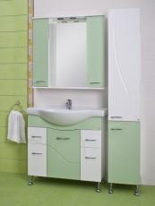 Комплект мебели для ванной Ювента Франческа 100 салатовый