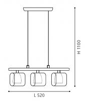 Подвесной светильник Eglo Lou 90189